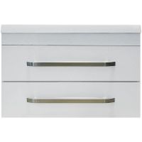 Тумба с раковиной Эстет Monaco 60 ФР-00002237 подвесная Белая — фото 1, Тумбы с раковиной