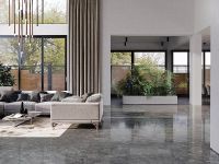 Керамогранит Kerama Marazzi Риальто Нобиле серый тёмный лаппатированный обрезной SG50000122R 60х119,5 см — фото 13, Керамогранит