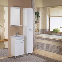 Товар: Тумба под раковину Onika Коралл 47 Белая - фото 2 Тумба под раковину Onika Коралл 47 Белая — фото 2, Тумбы под раковину