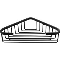 Полка корзина Allen Brau Priority 6.31A16-31 угловая Черная матовая — фото 4, Полки для ванной и душа