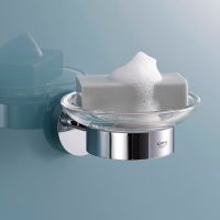 Мыльница Grohe Essentials Прозрачное стекло арт-40368001 — фото 3, Мыльницы