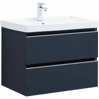 Тумба под раковину Aquanet Вега 70 329590 подвесная Маренго — фото 1, Тумбы под раковину