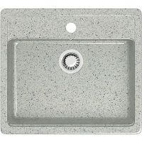 Кухонная мойка Bergg Z9 B009Q010 Светло-серая — фото 1, Кухонные мойки