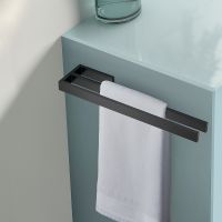 Полотенцедержатель Timo Petruma 15252/03 двойной Черный матовый — фото 4, Полотенцедержатели