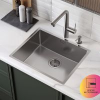 Кухонная мойка Iddis Prime 54 PRI54S0i77 Сатин — фото 3, Кухонные мойки