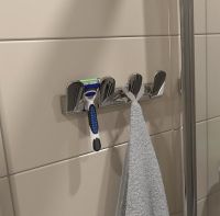 Товар: Вешалка для полотенец Altasan Лотос ЛТ20Х Хром - фото 2 Вешалка для полотенец Altasan Лотос ЛТ20Х Хром — фото 2, Крючки для полотенец