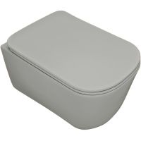 Унитаз Kerasan Tribeca 511459 подвесной Grigio matt без сиденья — фото 1, Унитазы