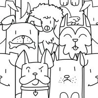 Керамогранит Codicer Oh My Dog White 25x25 см — фото 5, Керамогранит