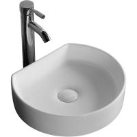 Раковина-чаша Ceruttispa 40 CR7088 СТ9591 Белая — фото 1, Раковины накладные