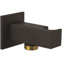 Шланговое подключение Paffoni ZSUP032NO Черное матовое — фото 1, Шланговые подключения