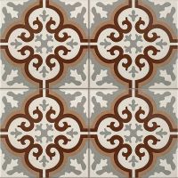 Керамогранит Etili Seramik Manisa Red Pre-cut 45х45 см — фото 1, Керамогранит