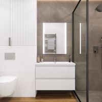 Товар: Зеркало Laparet Electra 60 electra.60/80 с подсветкой с сенсорным выключателем и подогревом - фото 5 Зеркало Laparet Electra 60 electra.60/80 с подсветкой с сенсорным выключателем и подогревом — фото 5, Мебель для ванной