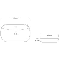 Товар: Раковина Ceruttispa 60 CR0074 СТ9567 Белая - фото 3 Раковина Ceruttispa 60 CR0074 СТ9567 Белая — фото 3, Раковины накладные