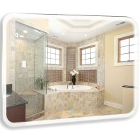 Зеркало Creto Milano 91 1-915685M с подсветкой с сенсорным выключателем — фото 1, Зеркала в ванную комнату