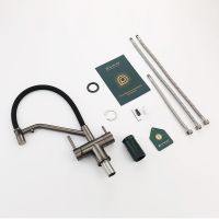 Смеситель для кухни Splenka S70.62.09 Графит матовый Черный — фото 14, Смесители для кухни