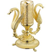 Стакан для зубных щеток Migliore Luxor 26215 Золото — фото 1, Мыльницы