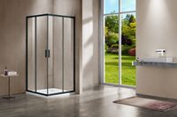 Товар: Душевой уголок Vincea Garda VSS-1G8090CLB 90х80 профиль Черный стекло прозрачное - фото 2 Душевой уголок Vincea Garda VSS-1G8090CLB 90х80 профиль Черный стекло прозрачное — фото 2, Прямоугольные душевые уголки