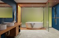 Виниловый ламинат Stone Floor SPC  970-9 НР  Травертин Найтфол 610х305х4,5 мм — фото 3, Виниловый ламинат