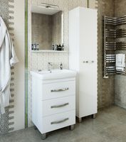 Товар: Тумба под раковину Sanflor Одри 60/2 Н0000000105 Белая - фото 3 Тумба под раковину Sanflor Одри 60/2 Н0000000105 Белая — фото 3, Тумбы под раковину