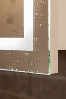 Зеркальный шкаф Silver Mirrors Hamburg White 46 LED-00002670 с подсветкой Белый с механическим выключателем — фото 15, Мебель для ванной