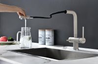 Смеситель для кухни Paulmark Serpentine Se213222-BE Бежевый — фото 10, Смесители