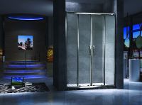 Душевая дверь Esbano ES-150DW 150 ESDN150DW профиль Хром стекло прозрачное — фото 2, Душевые двери в нишу