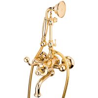 Смеситель для ванны Migliore Vivaldi 19544 Золото — фото 1, Смеситель для ванны