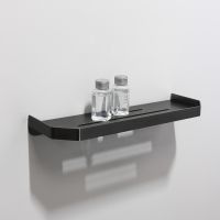 Товар: Металлическая полка Fixsen Hi-Tech FX-843F Графит - фото 2 Металлическая полка Fixsen Hi-Tech FX-843F Графит — фото 2, Полки для ванной и душа