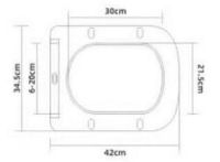Комплект унитаза WellWant Tesoro WWU01111W с инсталляцией Tece Profil 9400413 с сиденьем Микролифт и Белой клавишей смыва — фото 16, Комплекты унитаз + инсталляция