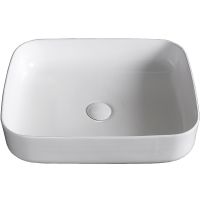 Раковина-чаша Ceruttispa 50 CR0084 9857 Белая — фото 1, Раковины накладные