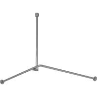 Товар: Карниз для ванны WasserKRAFT Dinkel 90x90 SC-469090 Хром - фото 1 Карниз для ванны WasserKRAFT Dinkel 90x90 SC-469090 Хром — фото 1, Карнизы для ванной