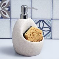 Дозатор для жидкого мыла WasserKRAFT K-8099 Бежевый — фото 2, Дозаторы