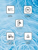 Раковина Ravak Rosa II 60 XJ201160000 Белая — фото 7, Раковины встраиваемые сверху