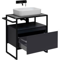 Товар: Тумба под раковину Allen Brau Priority 70 1.31001.AM Антрацит матовый - фото 5 Тумба под раковину Allen Brau Priority 70 1.31001.AM Антрацит матовый — фото 5, Тумбы под раковину