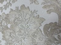 Обои Prima Italiana Medici 80007 Винил на флизелине (1,06*10) Серый/Бронзовый, Дамаск — фото 4, Обои для стен