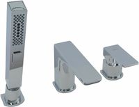 Смеситель на борт ванны Allen Brau Infinity 5.21008-00 Хром — фото 3, Смесители