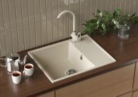 Товар: Кухонная мойка Ulgran Quartz Prima 605-08 Космос - фото 2 Кухонная мойка Ulgran Quartz Prima 605-08 Космос — фото 2, Кухонные мойки