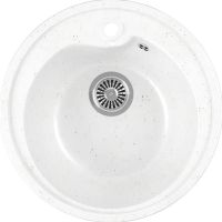 Кухонная мойка Domaci Бьелла DMC-45 GWS-45-331 Белая — фото 1, Кухонные мойки