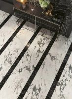 Керамический бордюр Atlas Concorde Russia Allure Imperial Black Listello 610090002176 7,2х80 см — фото 2, Керамогранит