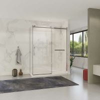 Товар: Душевой уголок Vincea Como Soft 140x100 VSR-1CS1014CL профиль Хром стекло прозрачное - фото 2 Душевой уголок Vincea Como Soft 140x100 VSR-1CS1014CL профиль Хром стекло прозрачное — фото 2, Душевые уголки