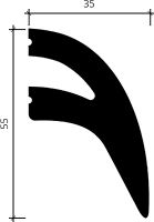 Молдинг Европласт 6.51.710 2000x55x35 мм — фото 10, Молдинги