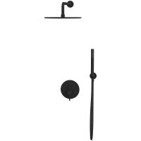 Товар: Душевая система Whitecross Y black YSET04BL Черная матовая - фото 2 Душевая система Whitecross Y black YSET04BL Черная матовая — фото 2, Душевое оборудование. Душевая программа