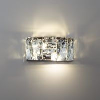 Настенный светильник Divinare Chara 3508/02 AP-2 Прозрачный Хром — фото 2, Светильники