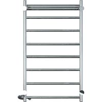 Электрический полотенцесушитель Laris Лавина П9 500x800 R 73207651 с полкой Хром — фото 9, Электрические полотенцесушители