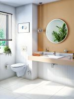 Раковина Vitra S20 45 5463B003-0001 Белая — фото 5, Раковины встраиваемые сверху