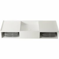 Раковина Vincea 120 VWB-6S212MW Белая матовая — фото 1, Раковины