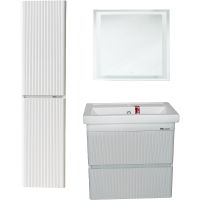 Товар: Тумба под раковину Bellezza Эмилия 60 4634809270010 подвесная Белая - фото 3 Тумба под раковину Bellezza Эмилия 60 4634809270010 подвесная Белая — фото 3, Тумбы под раковину