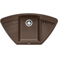 Кухонная мойка Blanco Zia 9 E 515074 Кофе — фото 1, Кухонные мойки