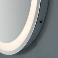 Зеркало Континент Verte 500х700 ЗЛП477 с подсветкой с часами и датчиком движения — фото 3, Зеркала в ванную комнату