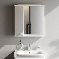 Зеркало со шкафом AM.PM Like 65 L M80MPL0651WG с подсветкой Белый — фото 3, Зеркальные шкафы в ванную